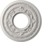 Ekena Millwork Baltimore PVC Medallion (Canopies up to 4 1/4"), 10"OD x 3 1/2"ID x 3/4"P, Satin Blossom White CMP10BAGBW - alternate 1